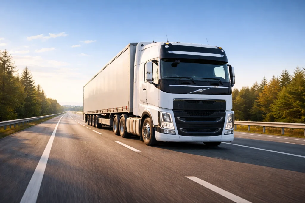 cdl class a vs class b long haul semi truck driving on open highway