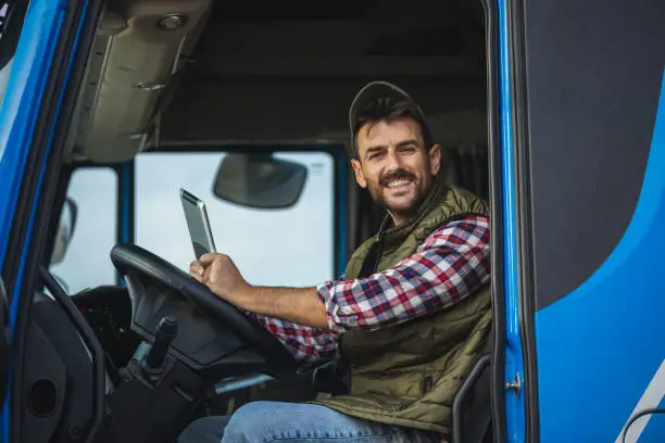 Student learning CDL Training at truck driving school in Brownsville Texas