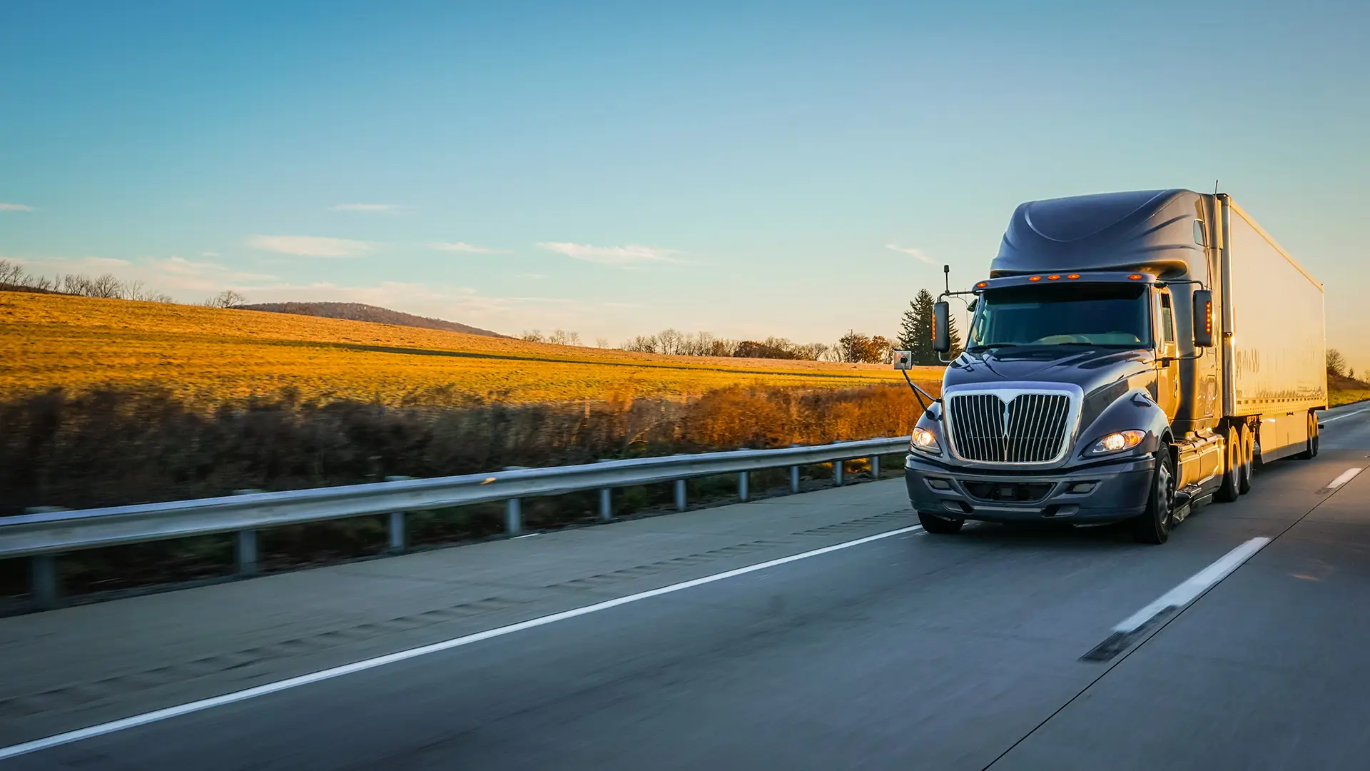 Professional truck driving lesson as part of 160 hour CDL training