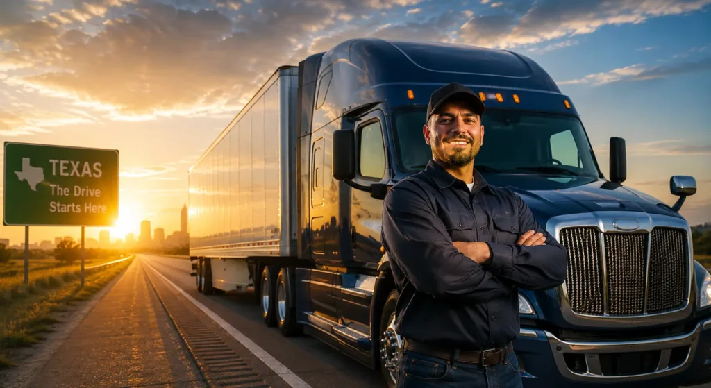 Professional truck driver showcasing career opportunities available after earning a CDL.
